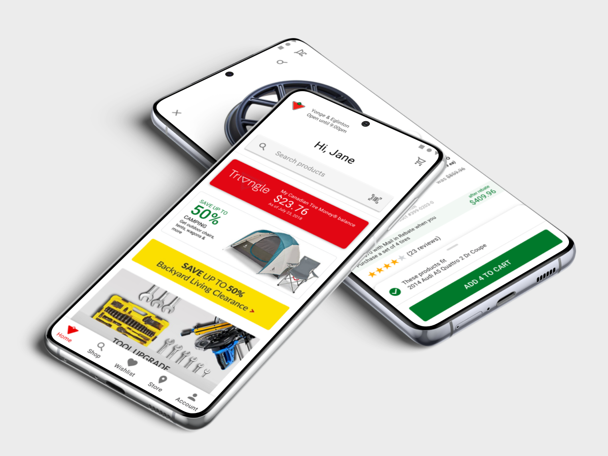 Canadian Tire design work