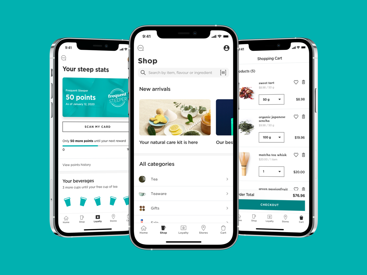 DAVIDsTEA design work